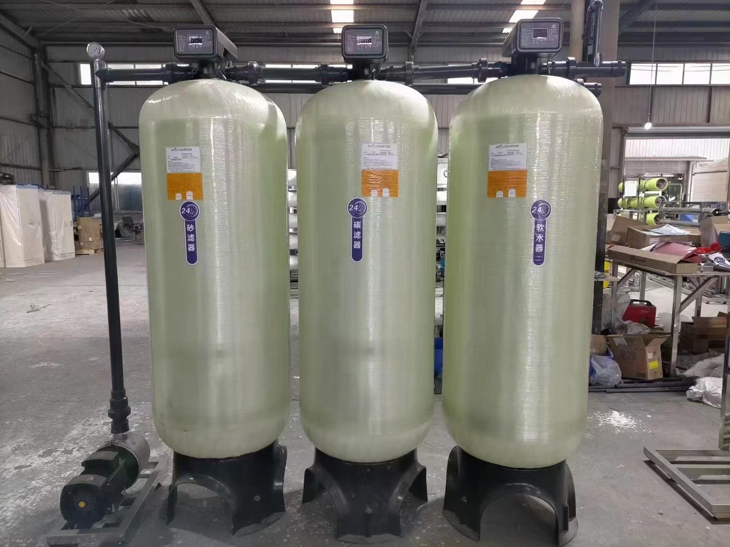 水库河水浑水变清全自动过滤设备