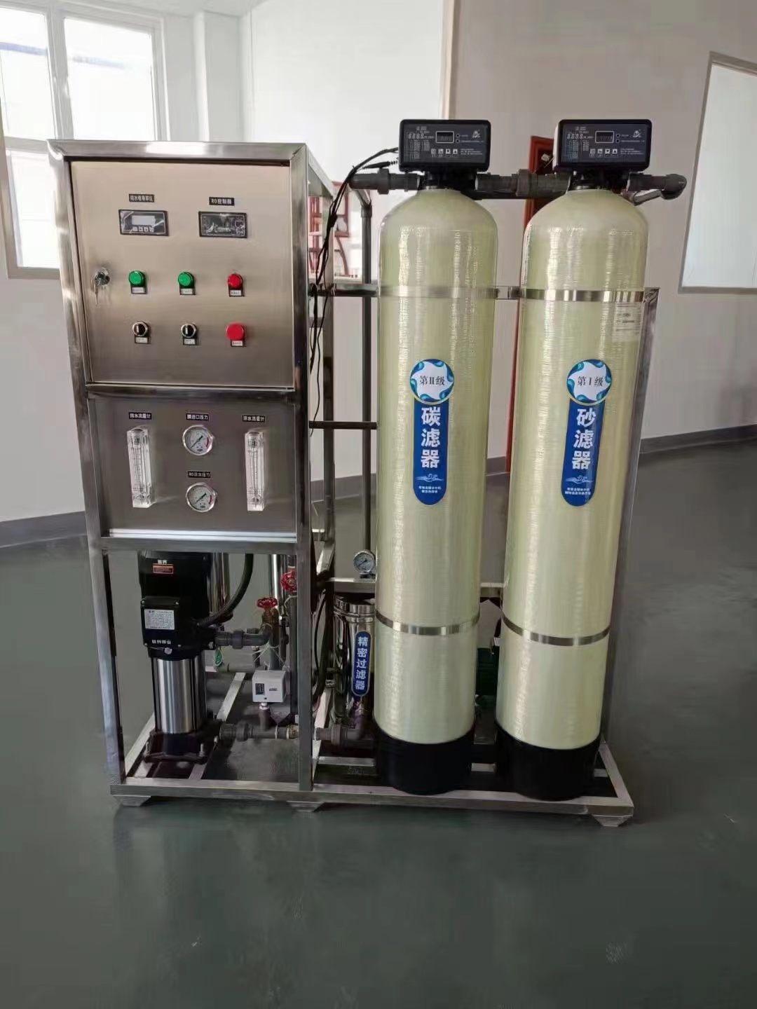 花卉种植园1吨纯水设备