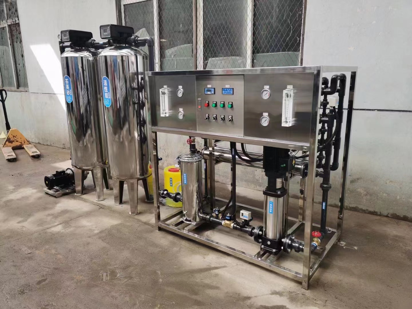 部队2吨生活用水纯净水设备